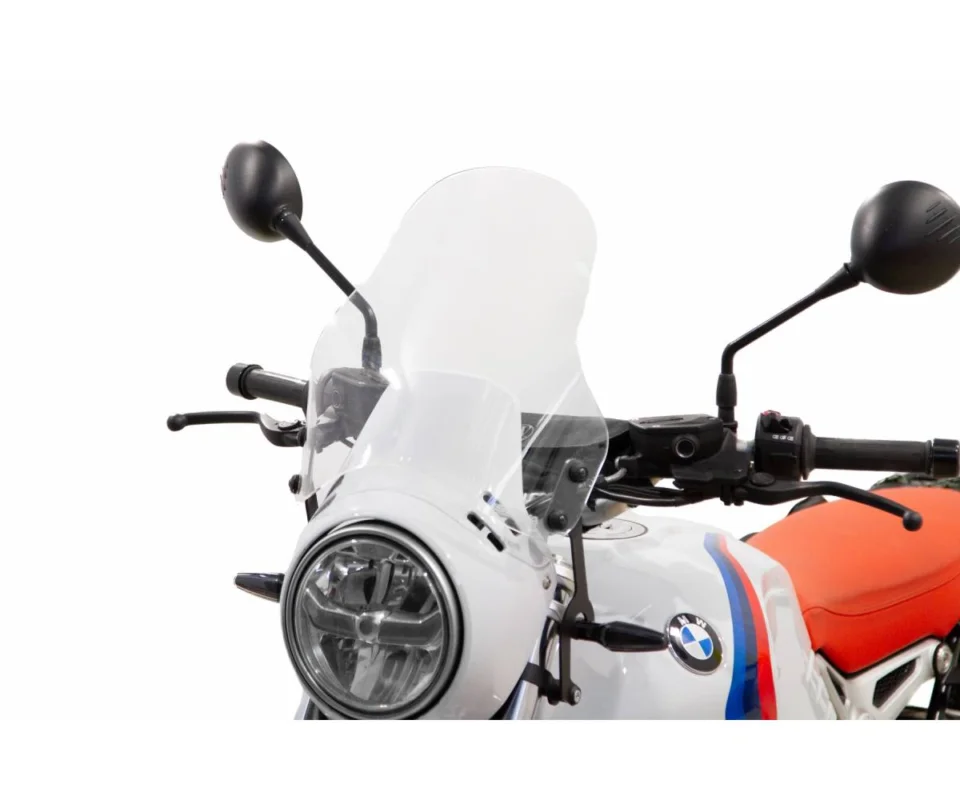 Cupolino Isotta Medio 335x415x4 Trasparente Per Bmw Nine T Urban Gs 1200Modelli dal 2021 al 2026 SC1141-T-A/SC1140 Nuovo Arrivo