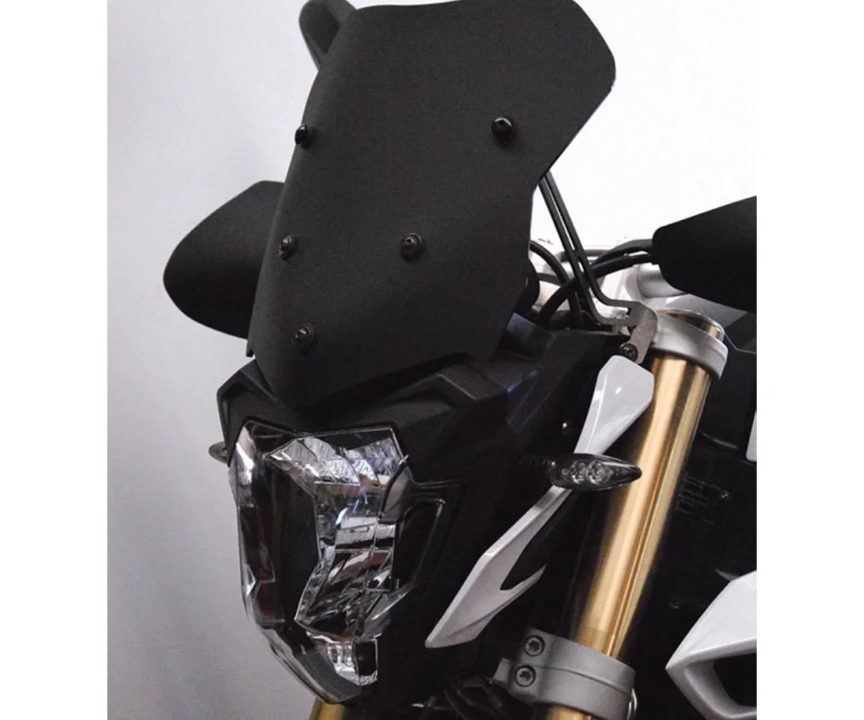 Solo Oggi Cupolino Isotta Attacchi Originali 315x300x4 Nero Opaco Per Bmw F 800 RModelli dal 2015 al 2019 SC1086-NO-A/SC1086