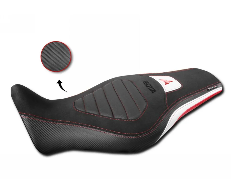 Rivestimento Sella IsottaRosso Per Yamaha Mt-09 Sp 900Modelli dal 2021 al 2023 RV009-R Compra Oggi Stesso