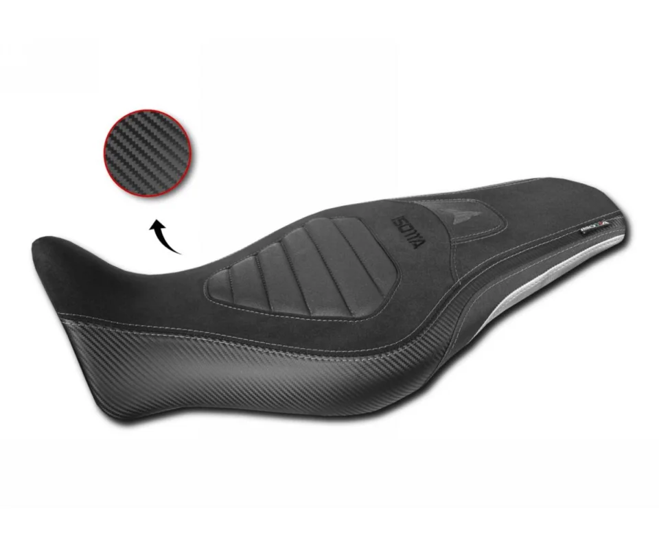 Spedito Oggi Rivestimento Sella IsottaNero Per Yamaha Mt-09 Sp 900Modelli dal 2021 al 2023 RV009-N