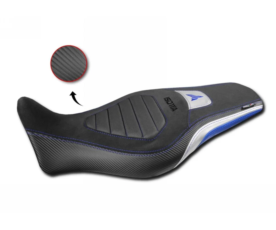 Professionale Rivestimento Sella IsottaBlu Per Yamaha Mt-09 Sp 900Modelli dal 2021 al 2023 RV009-B