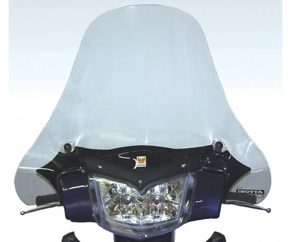 Parabrezza Isotta Media Protezione 550x750x3 Per Kymco People S 250Modelli dal 2006 al 2012 E68-A/415 Spedito Oggi