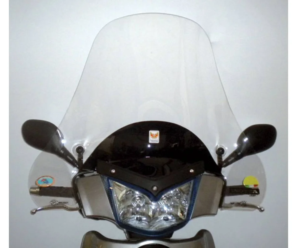Parabrezza Isotta Media Protezione 550x750x3 Per Kymco People S 200Modelli dal 2005 al 2016 E64-A/414 Economico