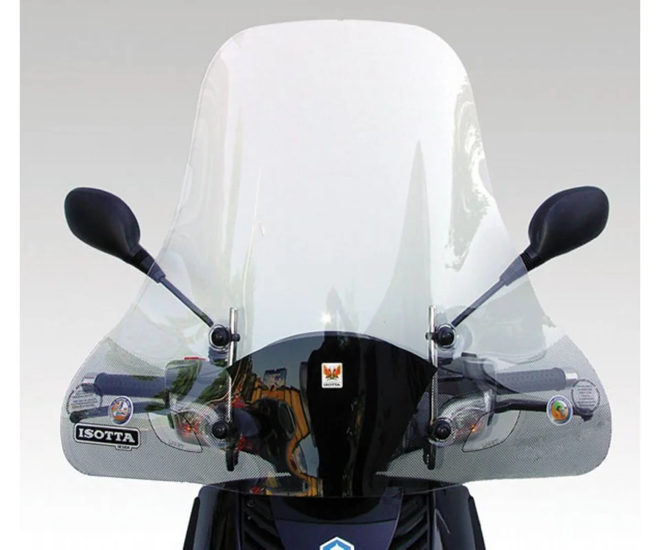Parabrezza Isotta Media Protezione 595x790x3 Per Piaggio Carnaby 200Modelli dal 2007 al 2011 E356-A/722 Economico