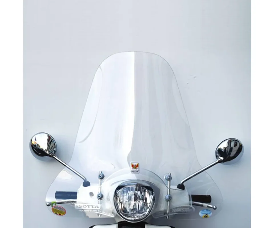 Parabrezza Isotta Media Protezione 535x730x3 Trasparente Per Piaggio Liberty 125Modelli dal 2010 al 2015 E342-A/716 Compra Oggi Stesso
