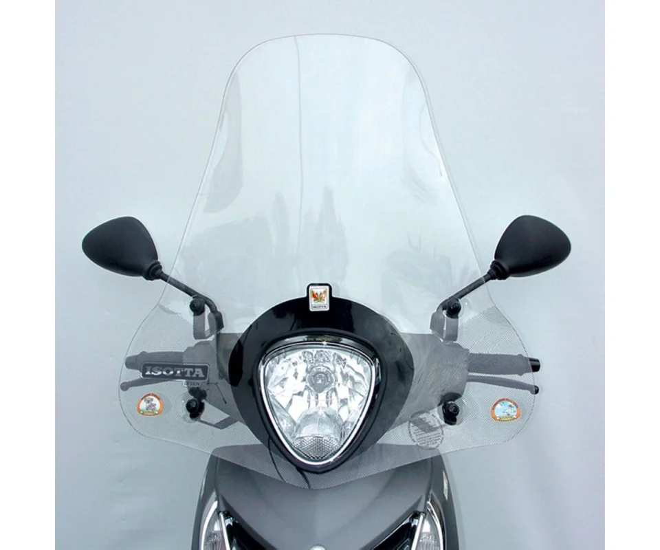Promozione Parabrezza Isotta Media Protezione 445x685x3 Per Malaguti Centro 160iModelli dal 2007 al 2012 E29-A/120