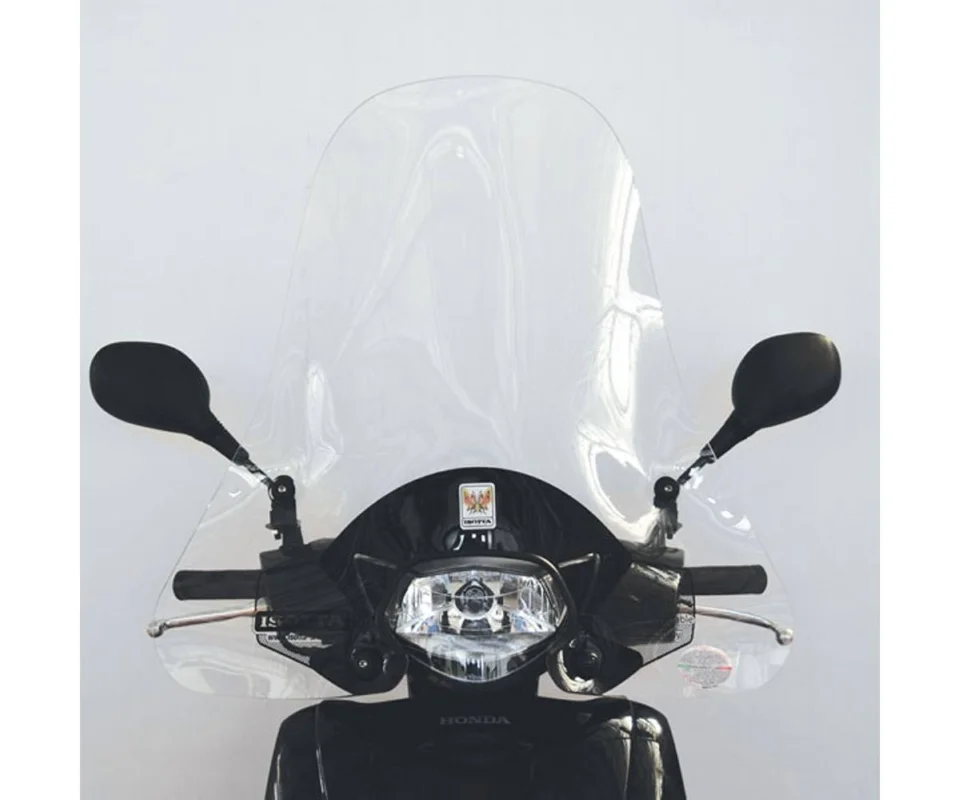 Parabrezza Isotta Media Protezione 515x725x3 Per Honda Sh 125iModelli dal 2005 al 2008 E118N-A/220 Offerta Lampo