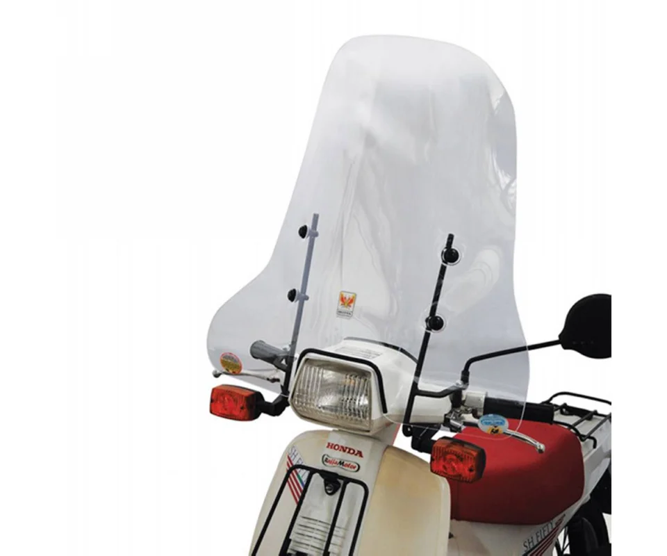 Ultimissimo Modello Parabrezza Isotta Media Protezione 570x635x3 Per Honda Sh 50Modelli dal 1989 al 1993 E11/2019-A/34-N