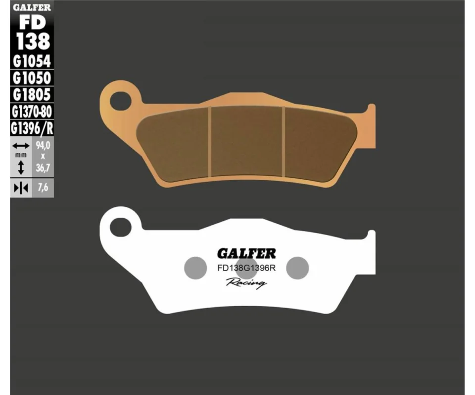 Solo Oggi Galfer Pastiglie Freno Anteriore MOTO GUZZI V100 MANDELLO Modelli dal 2022 al 2023 Fd138. FD138G1396R