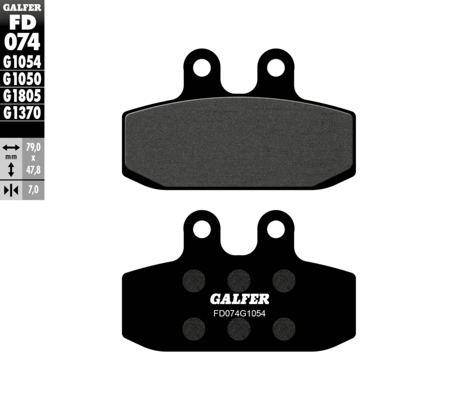 Galfer Pastiglie SEMI METAL Freno Posteriore Moto Guzzi V85/TTModelli dal 2019 al 2026 Fd074 FD074G1054 Must-Have