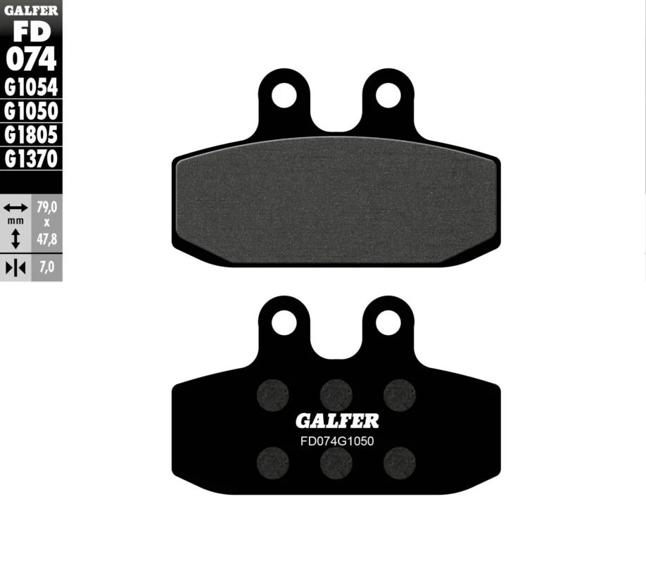 Galfer Pastiglie Freno Posteriore Moto Guzzi V85/TTModelli dal 2019 al 2026 Fd074 FD074G1050 Pagamento Sicuro