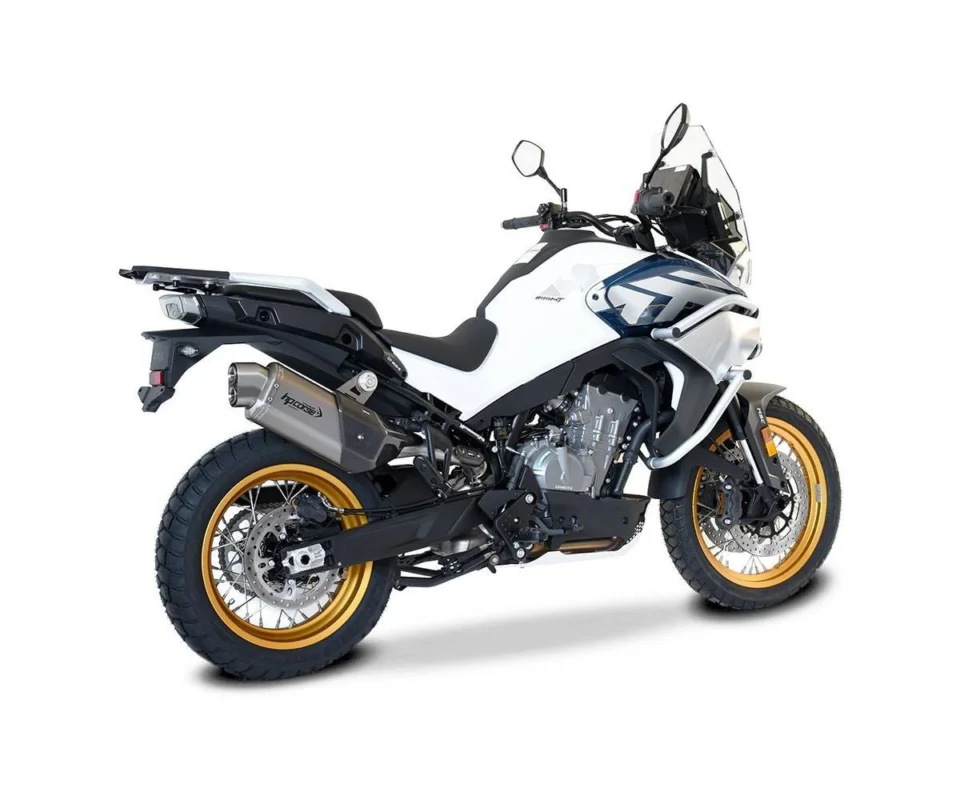 Terminale Scarico Hpcorse 4track R Short Titanio CF MOTO 800 MT TOURINGModelli dal 2023 al 2024 CF8004TRST-AB Prezzo Ridotto