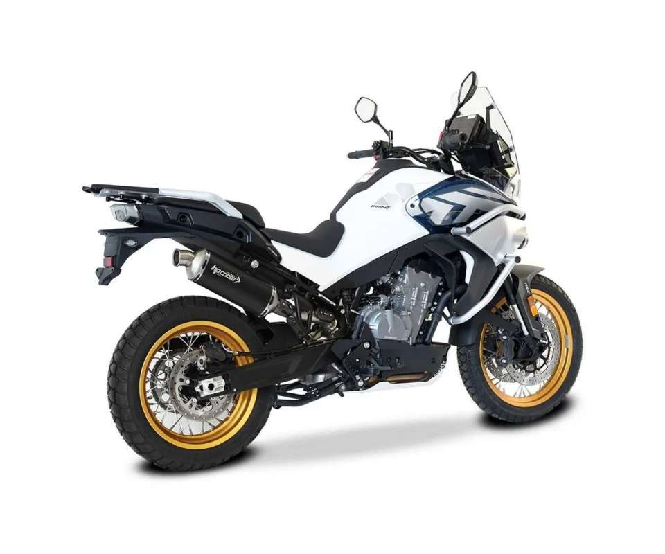 Terminale Scarico Hpcorse SP-1 Short Black Titanium CF MOTO 800 MT TOURINGModelli dal 2023 al 2024. CF800SP1SC-AB Prezzo Basso