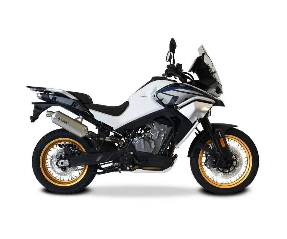 Terminale di Scarico Hp Corse SP-1 short titanium CF MOTO 800 MT SPORTModelli dal 2023 al 2026 CF800SP1ST-AB Promozione Esclusiva