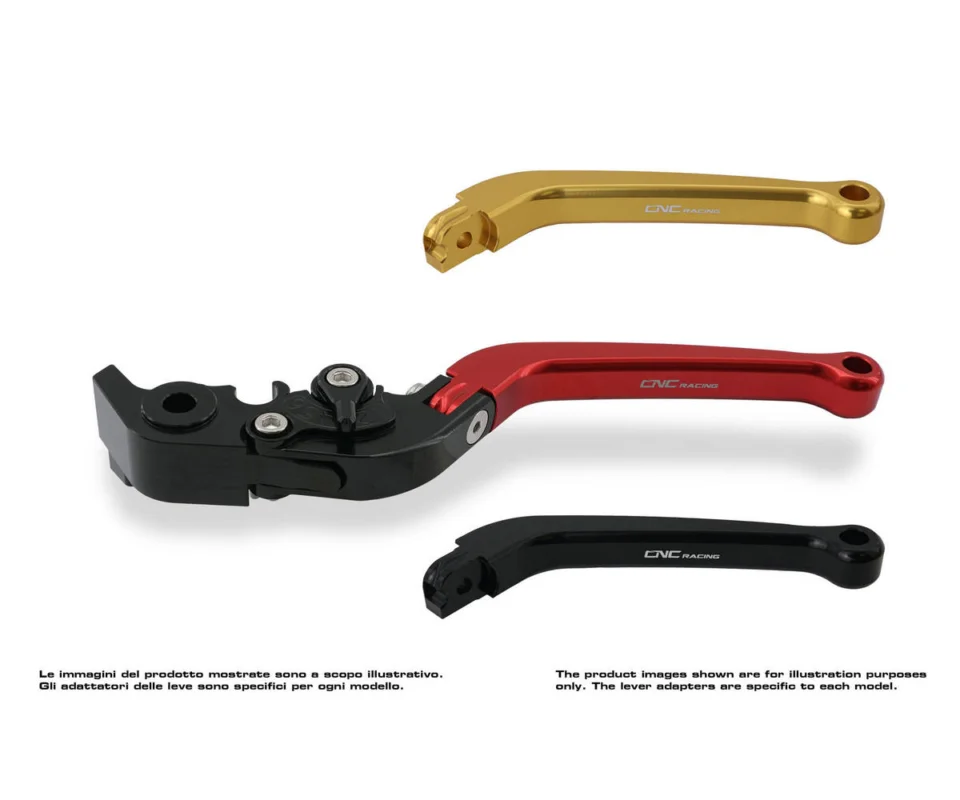Leva Frizione Modello Lungo Ripiegabile Cnc Racing Moto Guzzi V85/TT2019 - 2026 LCF52B Esclusivo