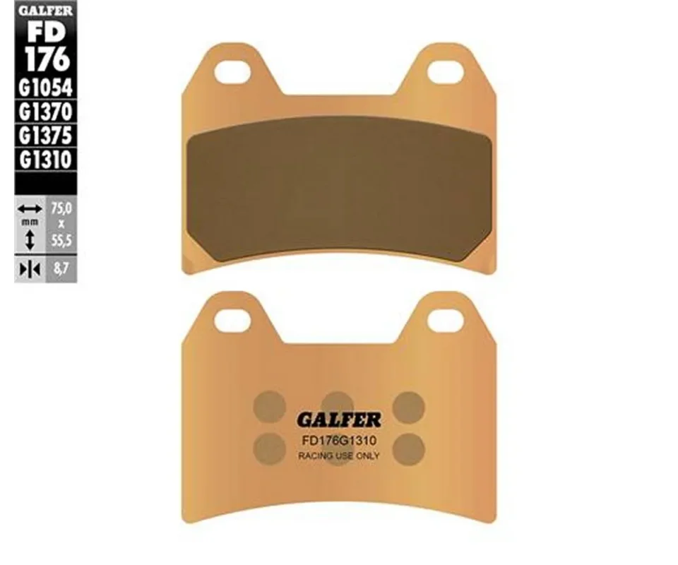 Galfer Pastiglie Freno Racing Anteriore CF MOTO 800 MT SPORTModelli dal 2023 al 2026 Fd176 FD176G1310 Solo Oggi