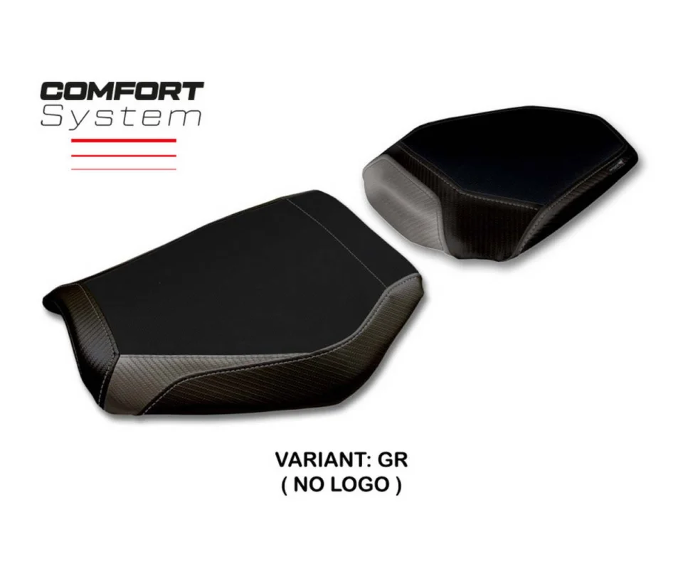 Promozione Esclusiva Rivestimento sella Kalix comfort system Grigio GR TPZ Italia per KTM 1390 SuperDuke RModelli dal 2024 al 2026 KT13SDKC-GR-2
