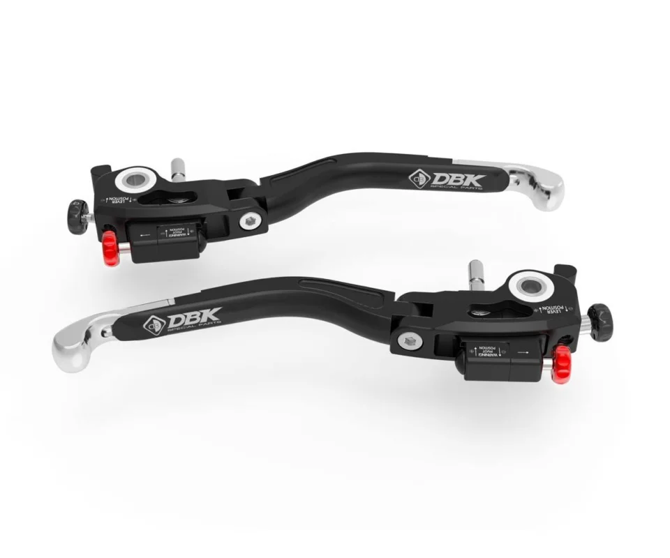 Prezzo Conveniente Leve Freno / Frizione Regolabili Doppia Regolazione Nero Silver Dbk Per KTM 1390 SuperDuke RModelli dal 2024 al 2026 L38E
