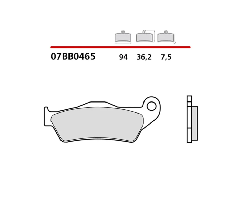 Pastiglie Brembo Freno Anterioriper Ktm 890 ADVENTUREModelli dal 2021 al 2026 07BB0478 Novità