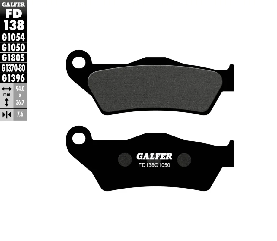 Galfer Pastiglie Freno Posteriore Scooter KTM 890 Adventure Modelli dal 2021 al 2026 Fd138 FD138G1050 Ultima Occasione