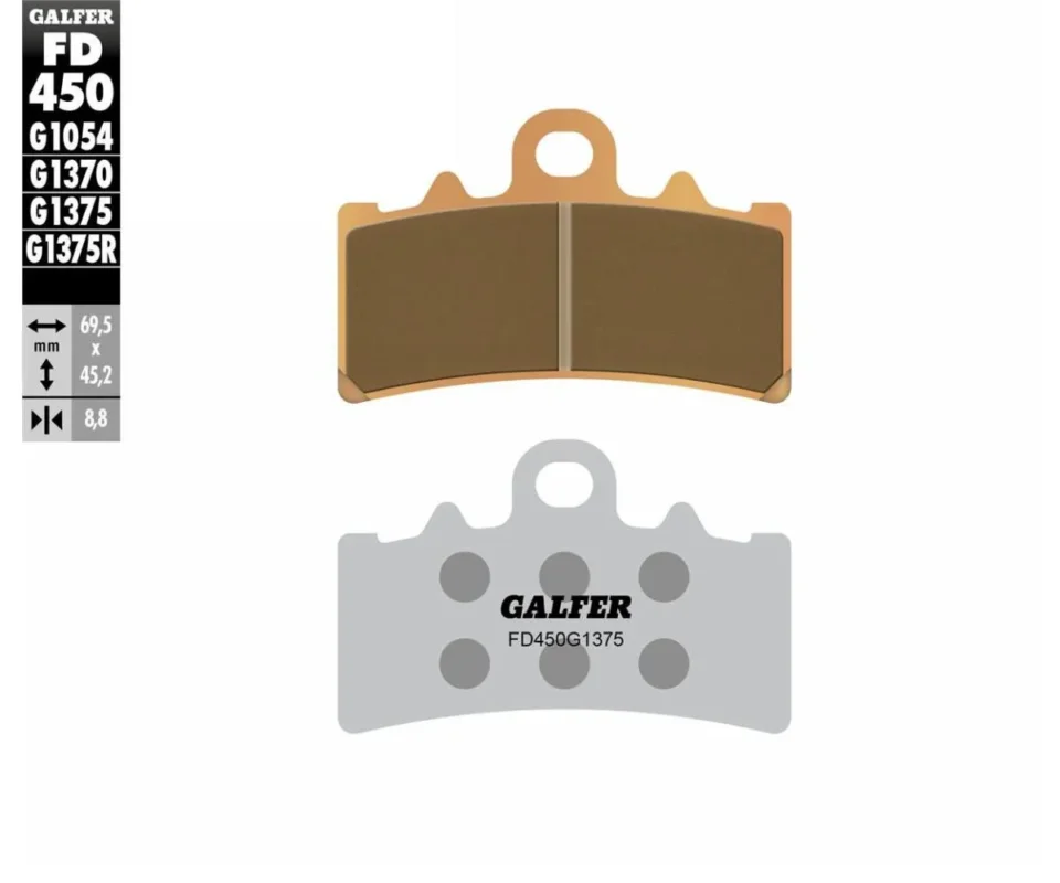 Offerta Lampo Galfer Pastiglie Freno Anteriore KTM 125 DUKEModelli dal 2011 al 2026 FD450 FD450G1375