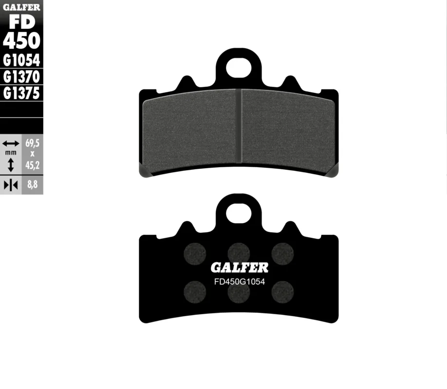 Galfer Pastiglie Freno Anteriore KTM 125 DUKEModelli dal 2011 al 2026 Fd450 FD450G1054 Economico