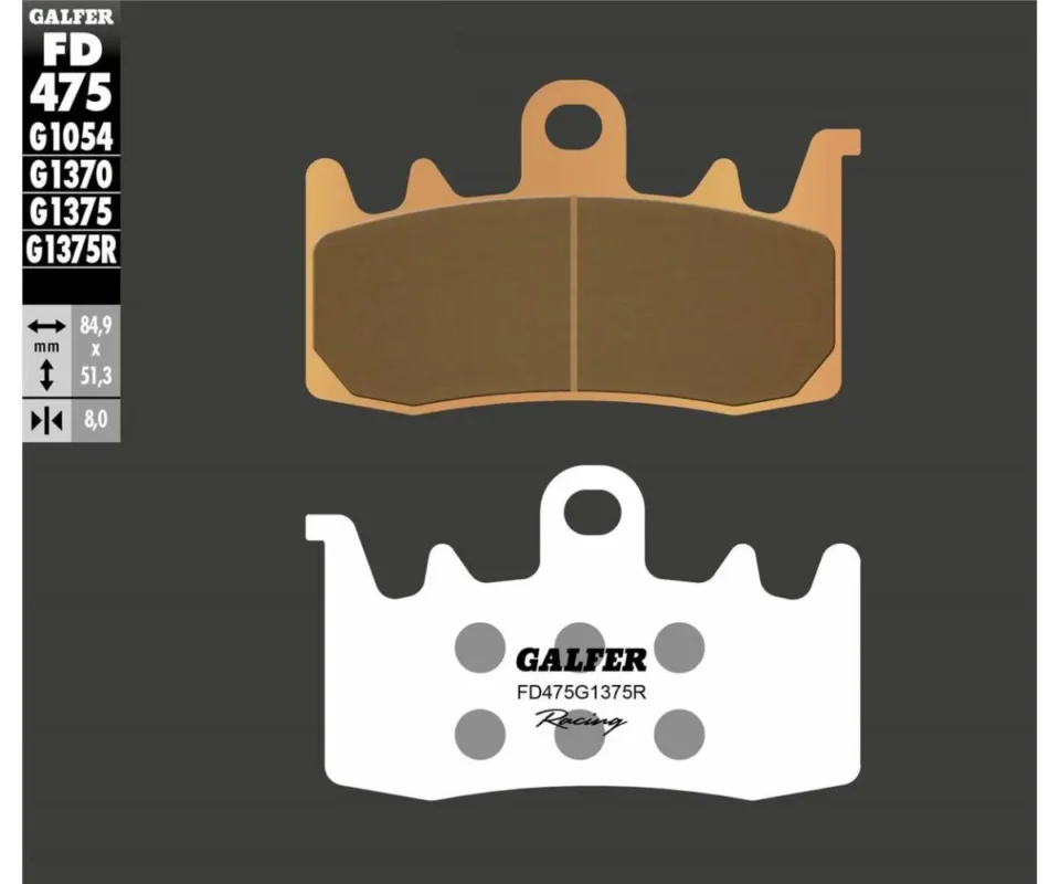 Galfer Pastiglie Freno Anteriore CF MOTO450 SRModelli dal 2022 al 2026 Fd475. FD475G1375R Must-Have