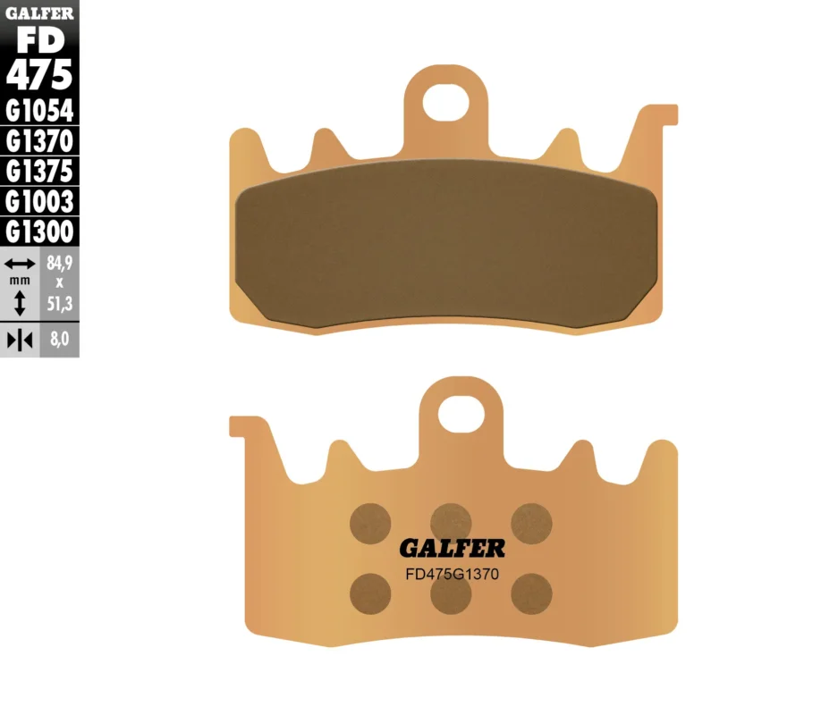 Galfer Pastiglie Freno Anteriore CF MOTO 450 SRModelli dal 2022 al 2026 Fd475. FD475G1370 Offerta