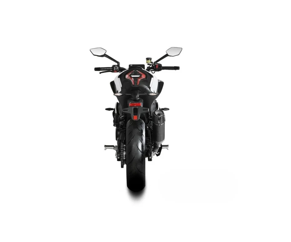 Spedizione Espresso Terminale di scarico slip-on MIVV AK-1 Inox Nero per CF MOTO 450 NKModelli dal 2021 al 2024 CF.004.LZK