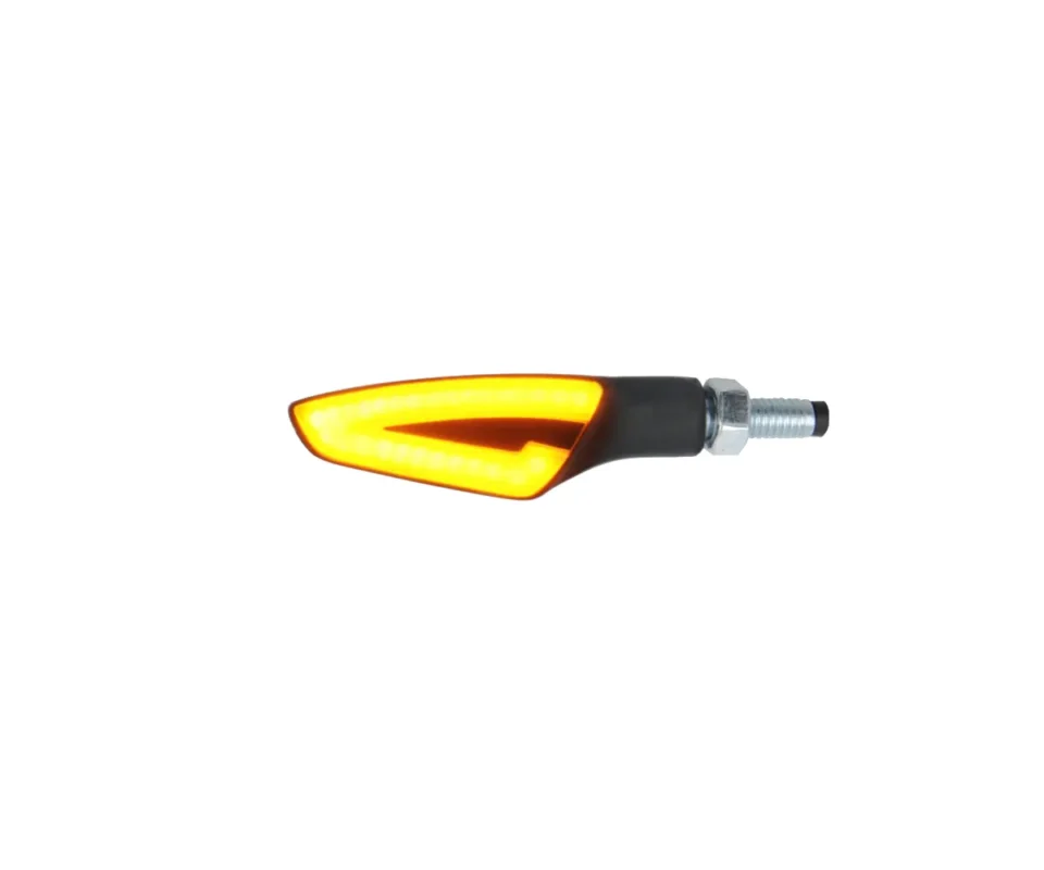 Prezzo Scontato Frecce ( Coppia Indicatori Di Direzione Omologati E8) Nero Lucido Lightech per CF MOTO 450 NKModelli dal 2019 al 2026 FRE932NER