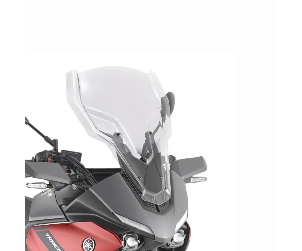 Esclusivo Cupolino Parabrezza Plexiglass JD9 Touring TRASPARENTE per YAMAHA TRACER 7 Modelli dal 2020 al 2026 JD9-09-T