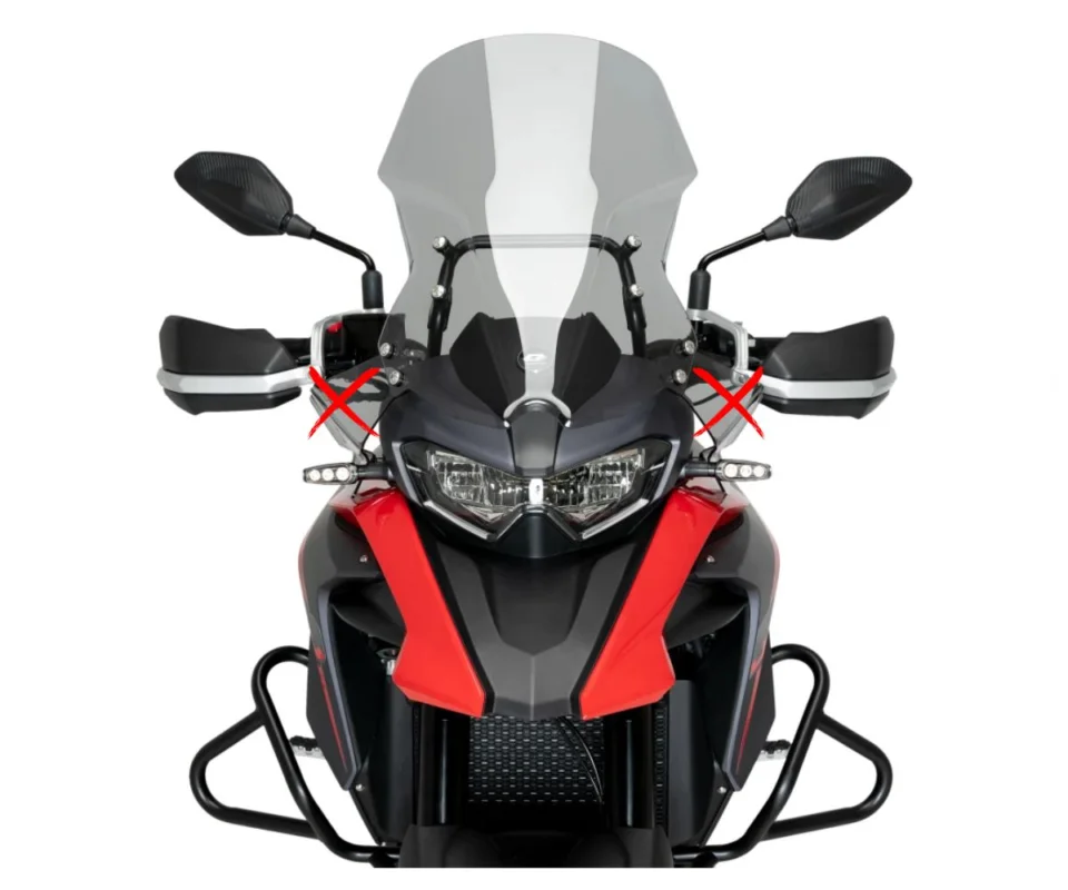 Compra Oggi Stesso Cupolino Parabrezza Plexiglass JD9 Fume Chiaro TOURING QJ SRT 550 X TRAILModelli dal 2023 al 2026 JD9-02-F