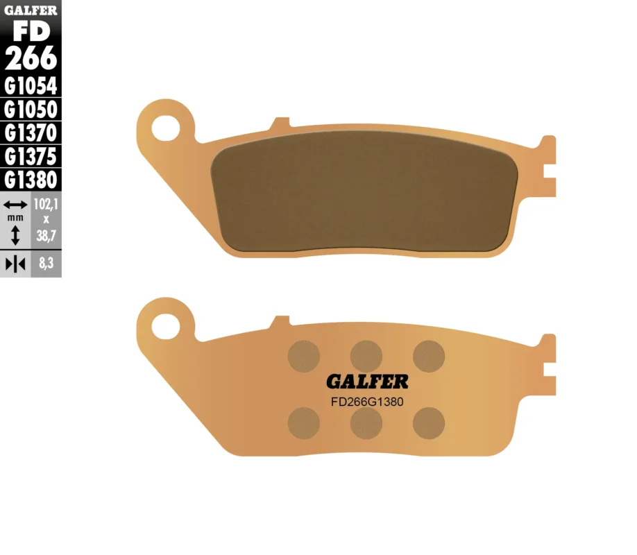 Galfer Pastiglie Freno Anteriore HONDA CB 500 XModelli dal 2021 al 2026 Fd266 FD266G1380 Nuovo Arrivo