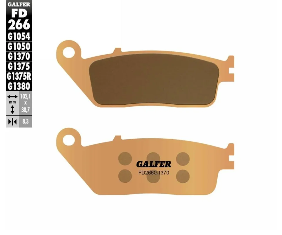 Galfer Pastiglie Freno Anteriore HONDA CB 500 XModelli dal 2021 al 2026 FD266 FD266G1370 Quantità Limitata