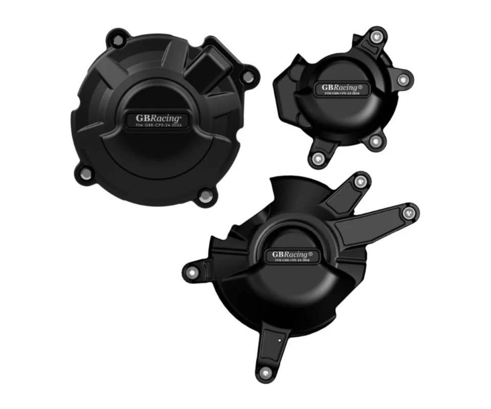 Spedizione Espresso Set Protezioni Motore GBRacing per HONDA CBR 650 RModelli dal 2024 al 2026. EC-CB650R-2024-SET-GBR