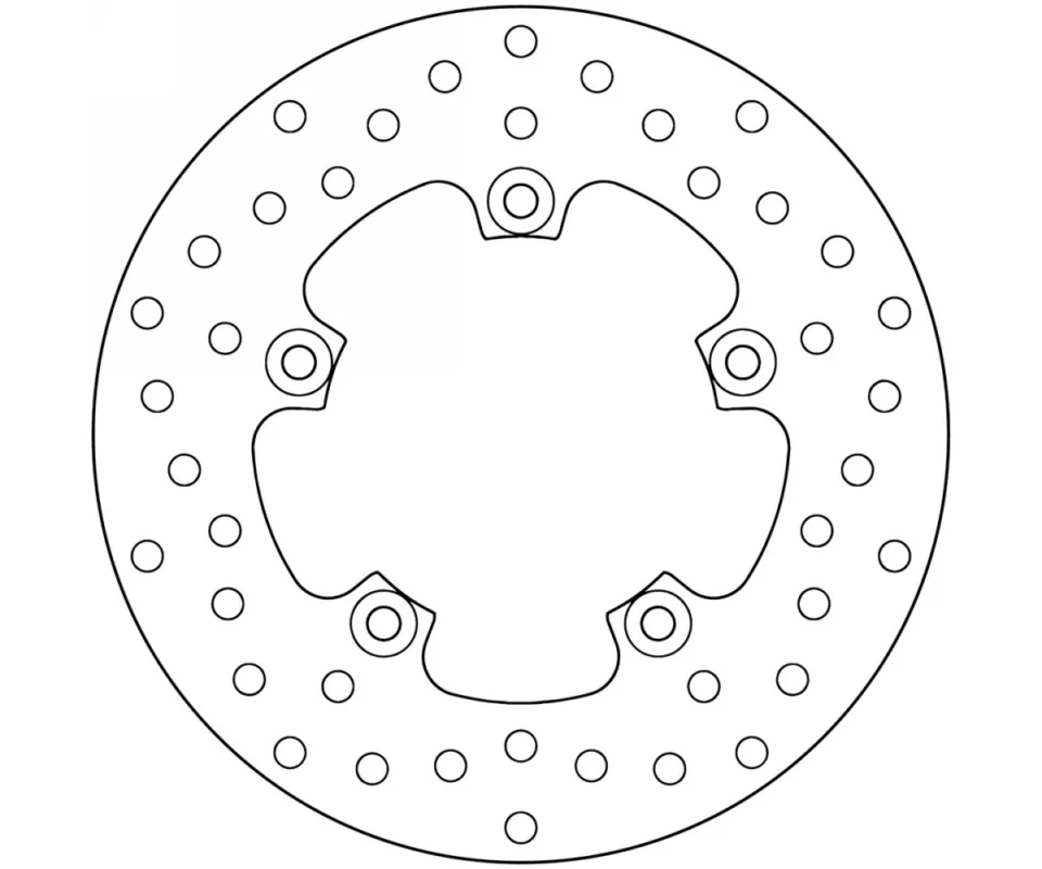Non Perdere Disco Freno Fisso Brembo Oro Posteriore Aprilia TUONO 660Modelli dal 2021 al 2026 68B407G6