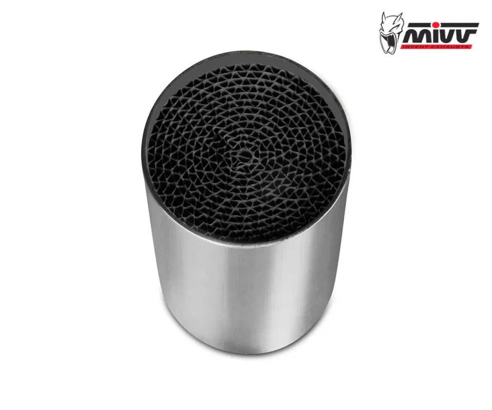 Catalizzatore per Scarichi MIVVkat per TRIUMPH STREET TRIPLE 765 R / RSModelli dal 2023 al 2024. ACC.077.A1 Subito Disponibile