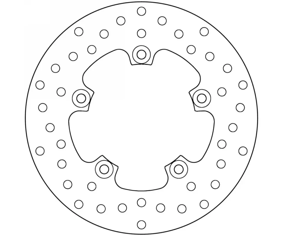 Disco Freno Fisso Brembo Oro Posteriore Aprilia RS 660Modelli dal 2020 al 2026 68B407G6 Di Tendenza