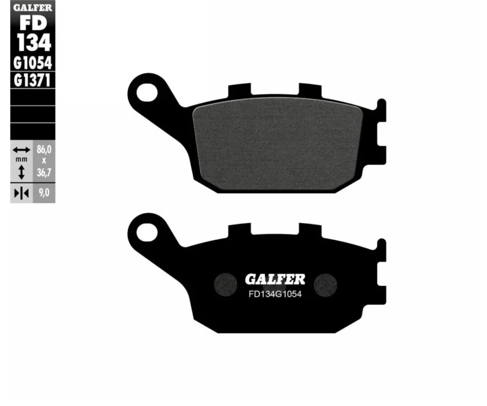Galfer Pastiglie Freno Posteriore YAMAHA MT 09Modelli dal 2013 al 2020 FD134 FD134G1054 Must-Have