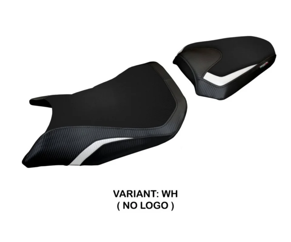 Nuovo Arrivo Rivestimento sella Tomori Bianco (WH) TPZ Italia per HONDA CB 500 HORNETModelli dal 2024 al 2026 HCB50HT-WH-2