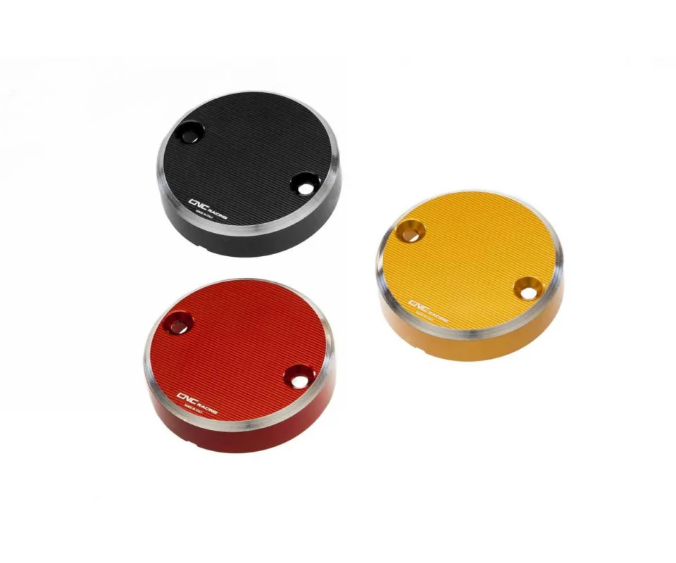 Bestseller Tappo Serbatoio Fluido Freno Anteriore ⌀56 Bicolor Cnc Racing Ducati Hypermotard 698 MonoModelli dal 2024 al 2026 TF600B