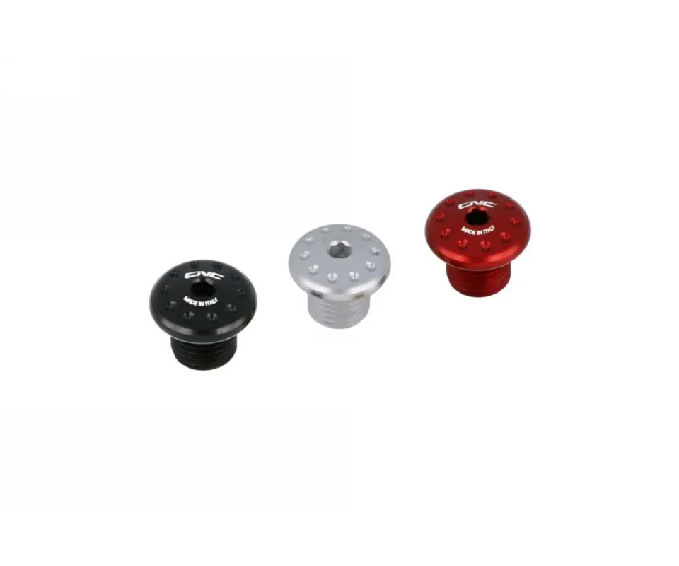 Tappo Foro Specchio M10 Filettatura Sx Cnc Racing Ducati Hypermotard 698 MonoModelli dal 2024 al 2026 MRA12B Soddisfatti O Rimborsati