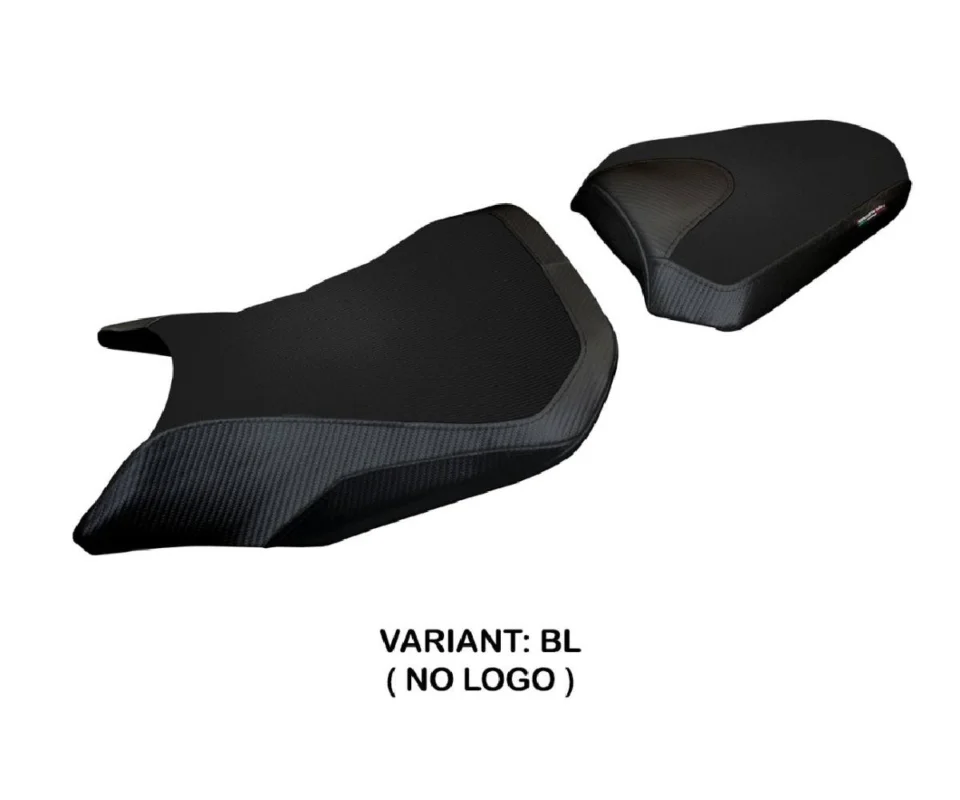 Rivestimento sella Tomori Nero (BL) TPZ Italia per HONDA CB 500 HORNETModelli dal 2024 al 2026 HCB50HT-BL-2 Ultime Pezzi