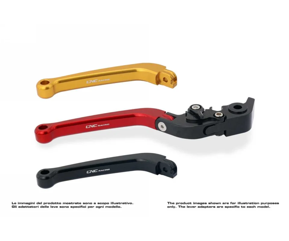Acquista Ora Leva Freno Modello Lungo Ripiegabile Cnc Racing Ducati Hypermotard 698 MonoModelli dal 2024 al 2026. LBF04B