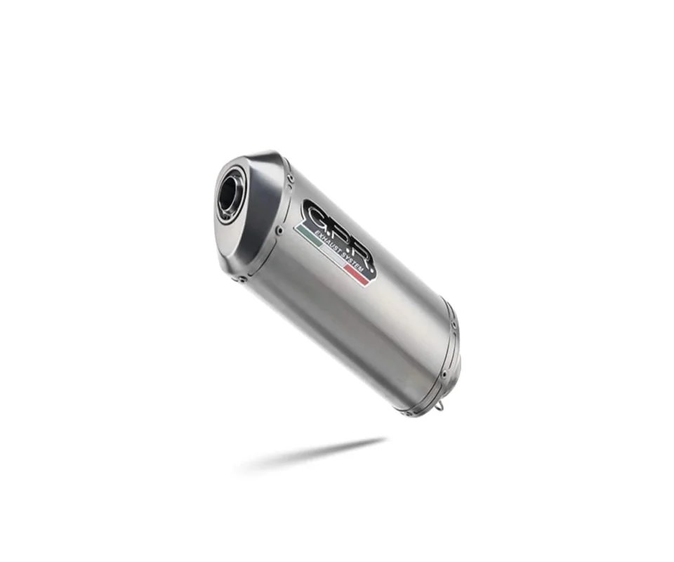 Ultime Pezzi Terminale di scarico omologato GPR Satinox Inox 304 satinato per Honda CB 750 HornetModelli dal 2023 al 2024 H.269.SAT