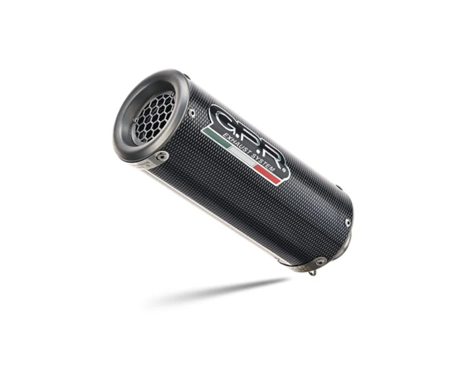 Quantità Limitata Terminale di scarico omologato GPR M3 Poppy in Inox 304 satinato per Honda NX500Modelli dal 2024 al 2026 H.253.2.M3.PP