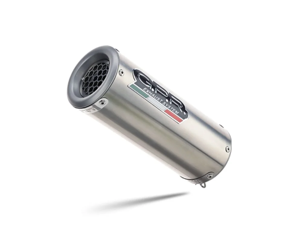 Popolare Terminale di scarico omologato GPR M3 Inox in Inox 304 satinato per Honda NX500Modelli dal 2024 al 2026 H.253.2.M3.INOX