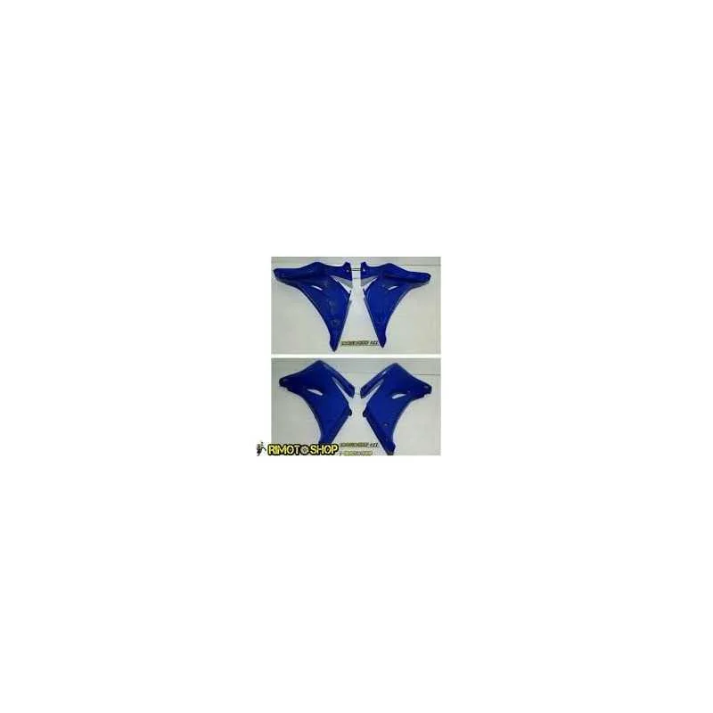 CONVOGLIATORI RADIATORI BLU YAMAHA YZF 250 450 06 /09 Prezzo Ridotto