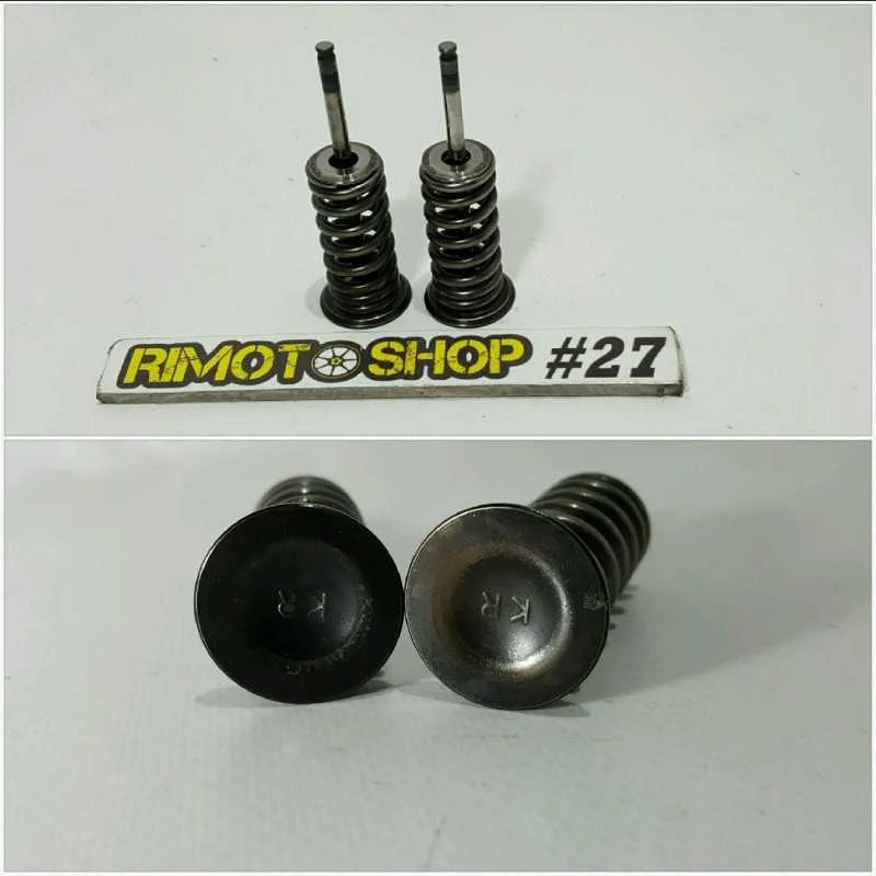 04 09 HONDA CRF 250R valvole scarico exhaust valves Più Venduto