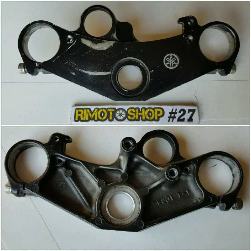99 02 YAMAHA YZF R6 piastra di sterzo superiore upper steering plate Bestseller